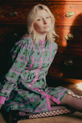 Load image into Gallery viewer, Victoria Dress in Monstrous Orchids Print - Olivia Annabelle - Dress
